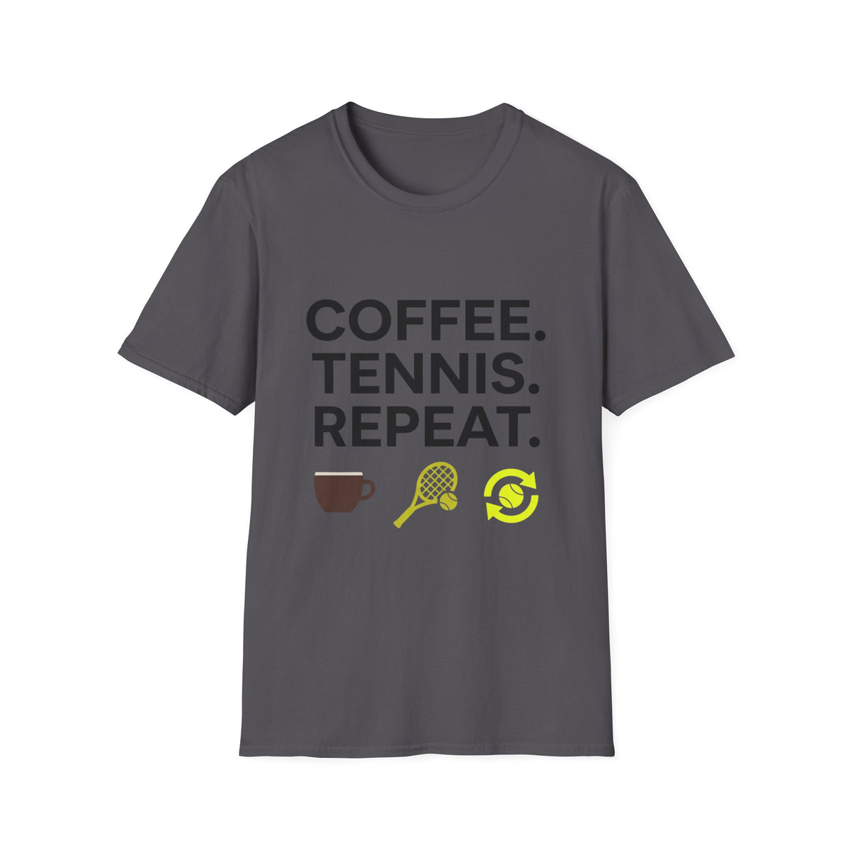 Coffee Tennis Repeat T Shirt