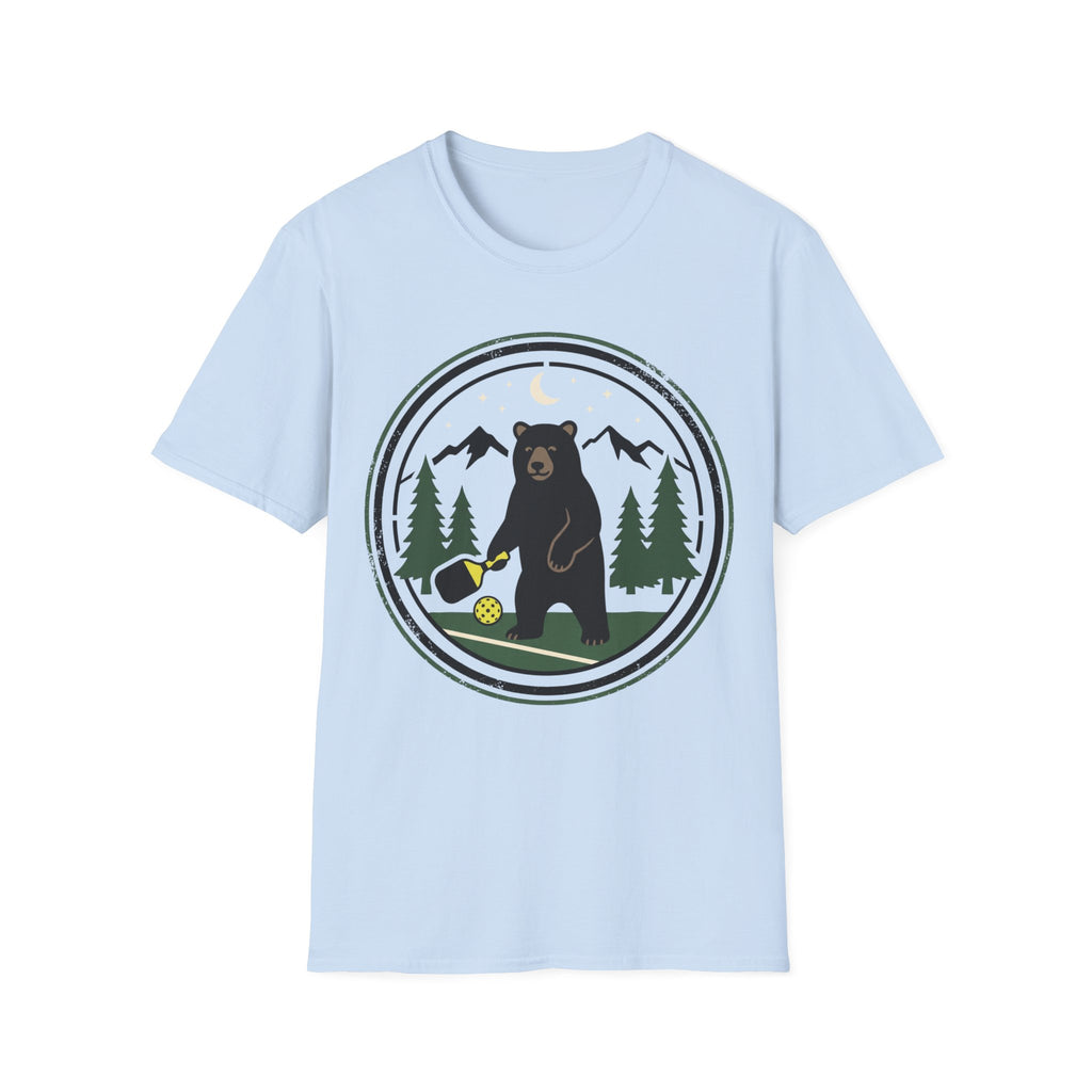 Bear playing pickeball  T shirt