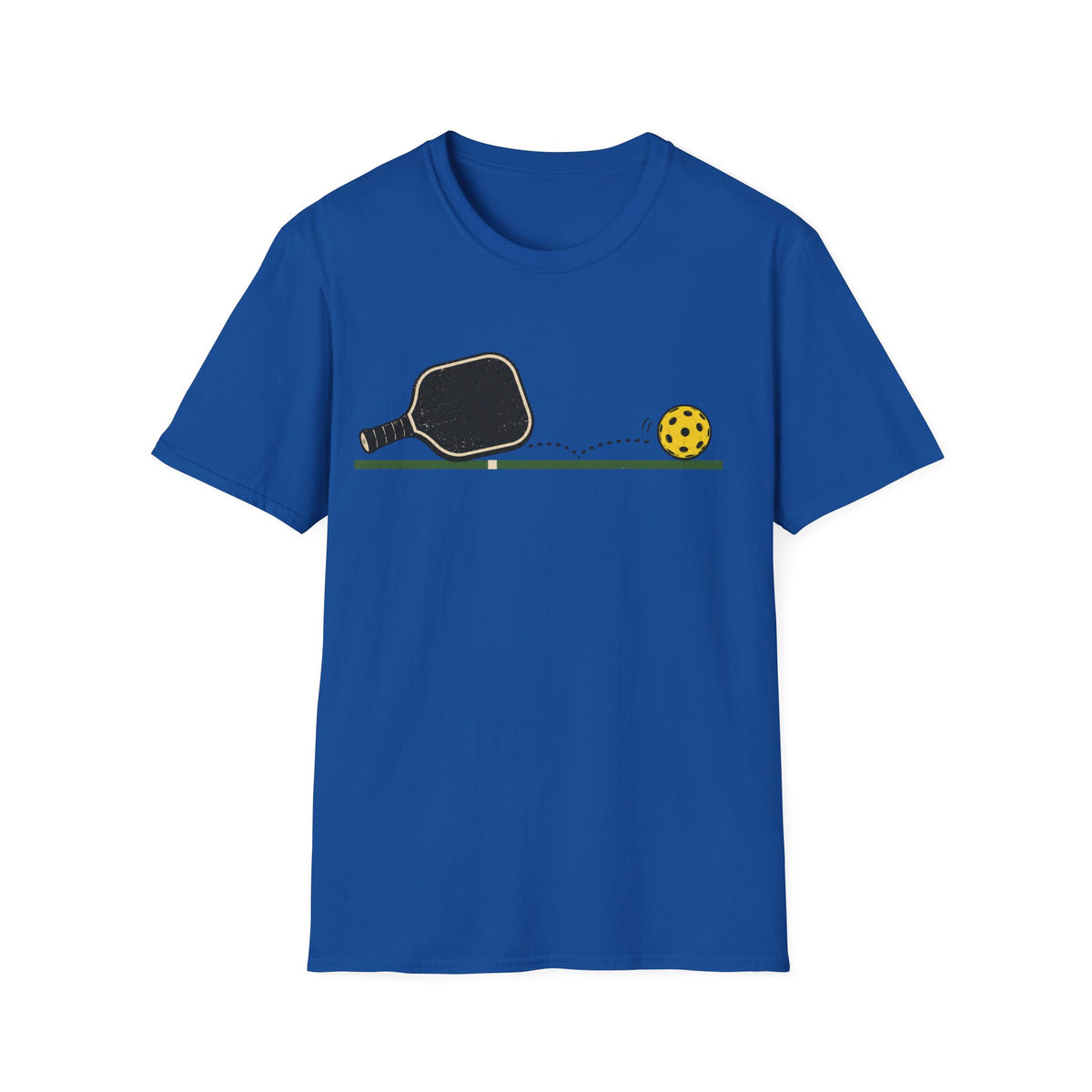 Pickleball across the line Graphic T shirt