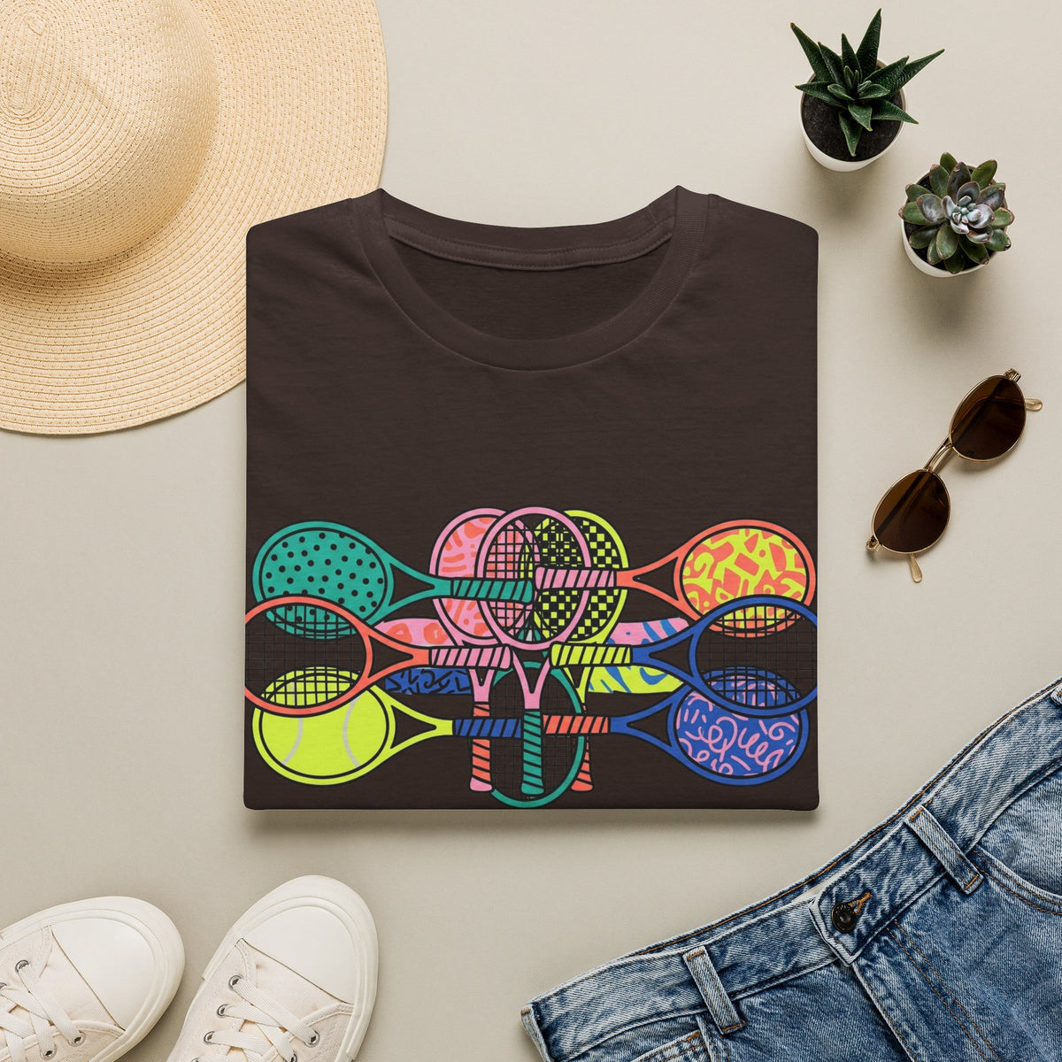 Tennis Rackets T Shirt