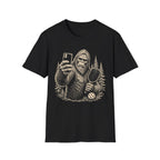 Big Foot pickleball selfie T shirt