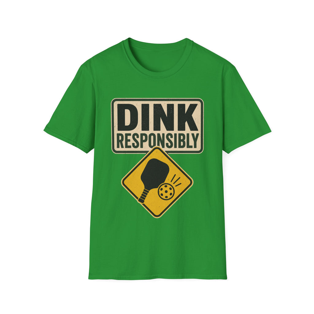 Dink responsibly hazard T shirt