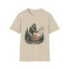 Big Foot playing Tennis T Shirt
