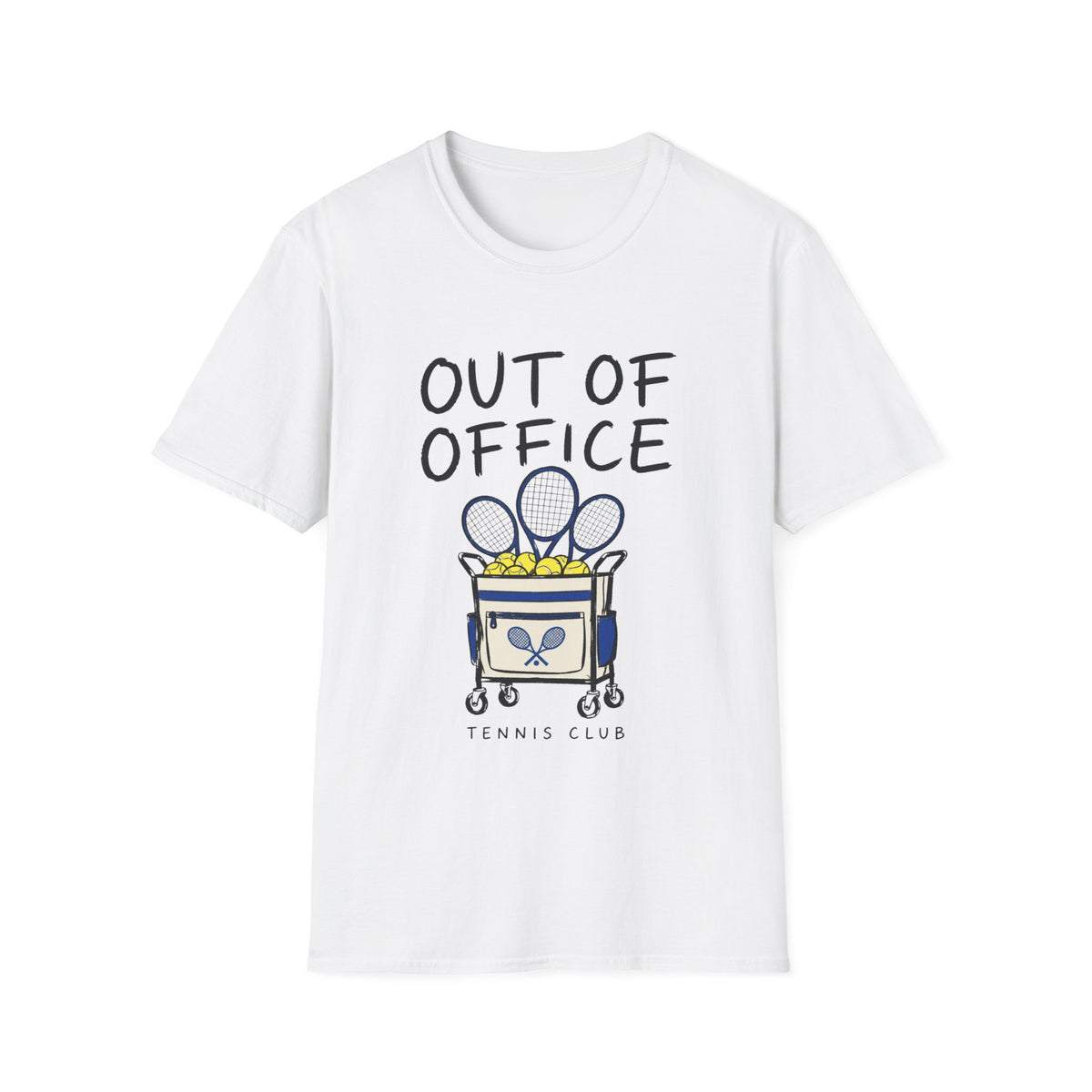 Out of Office Tennis T Shirt
