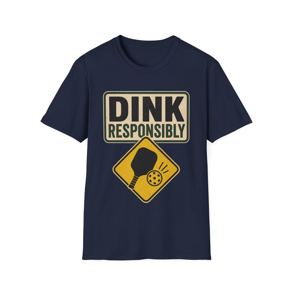 Dink responsibly hazard T shirt