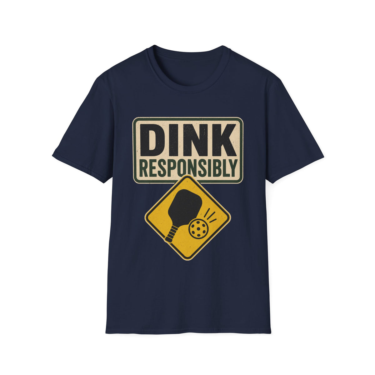 Dink responsibly hazard T shirt
