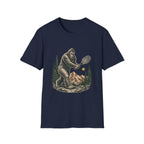 Big Foot playing Tennis T Shirt
