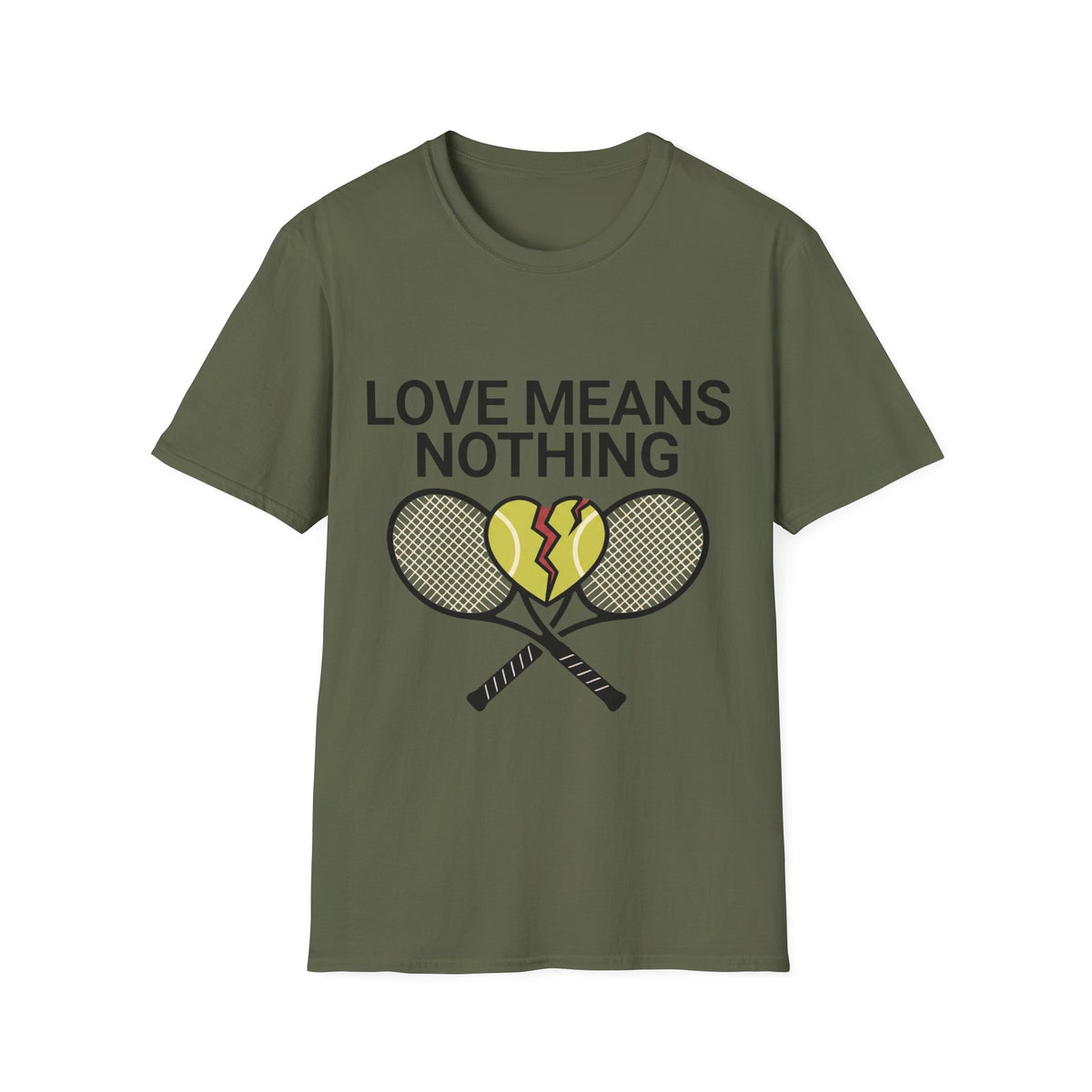 Love means Nothing T Shirt