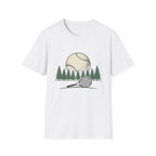 Tennis ball with Pine trees  T shirt