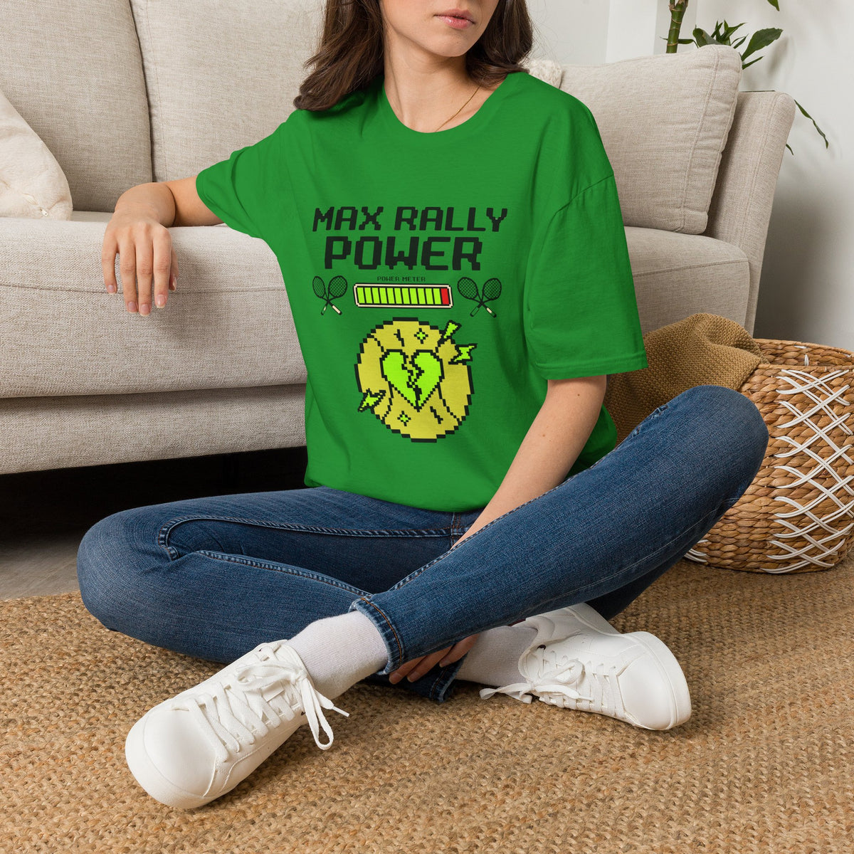 Max Rally Power Retro Gaming T Shirt