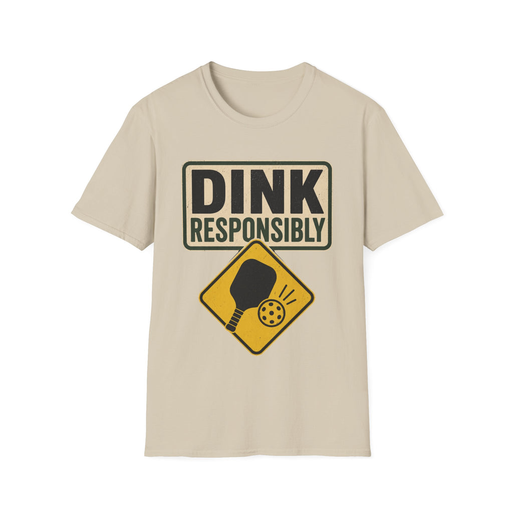 Dink responsibly hazard T shirt