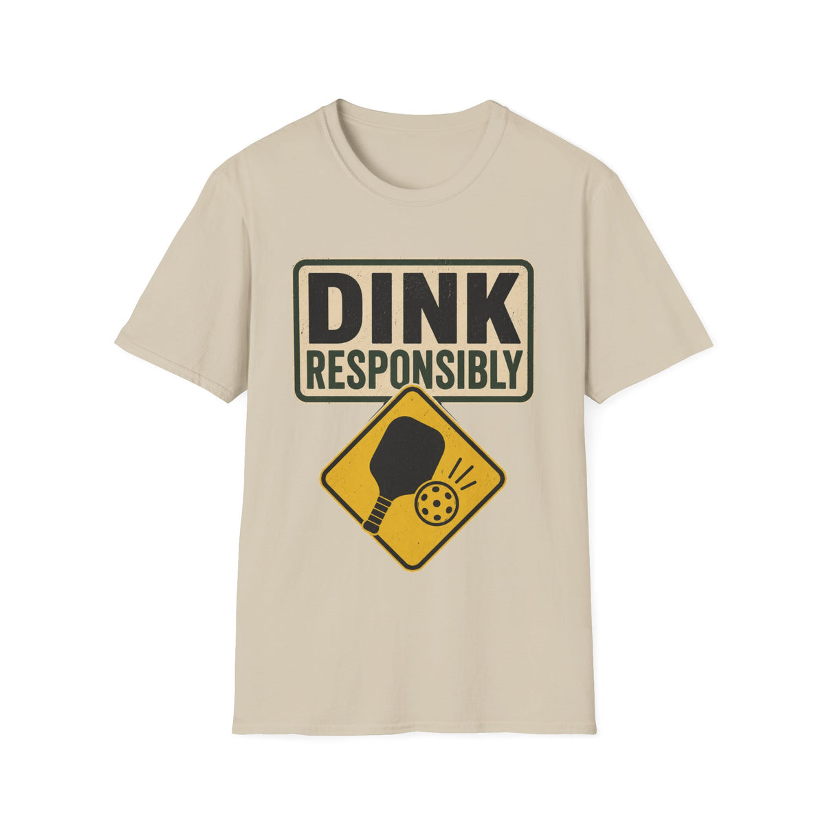 Dink responsibly hazard T shirt