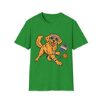 Dog playing pickleball T shirt