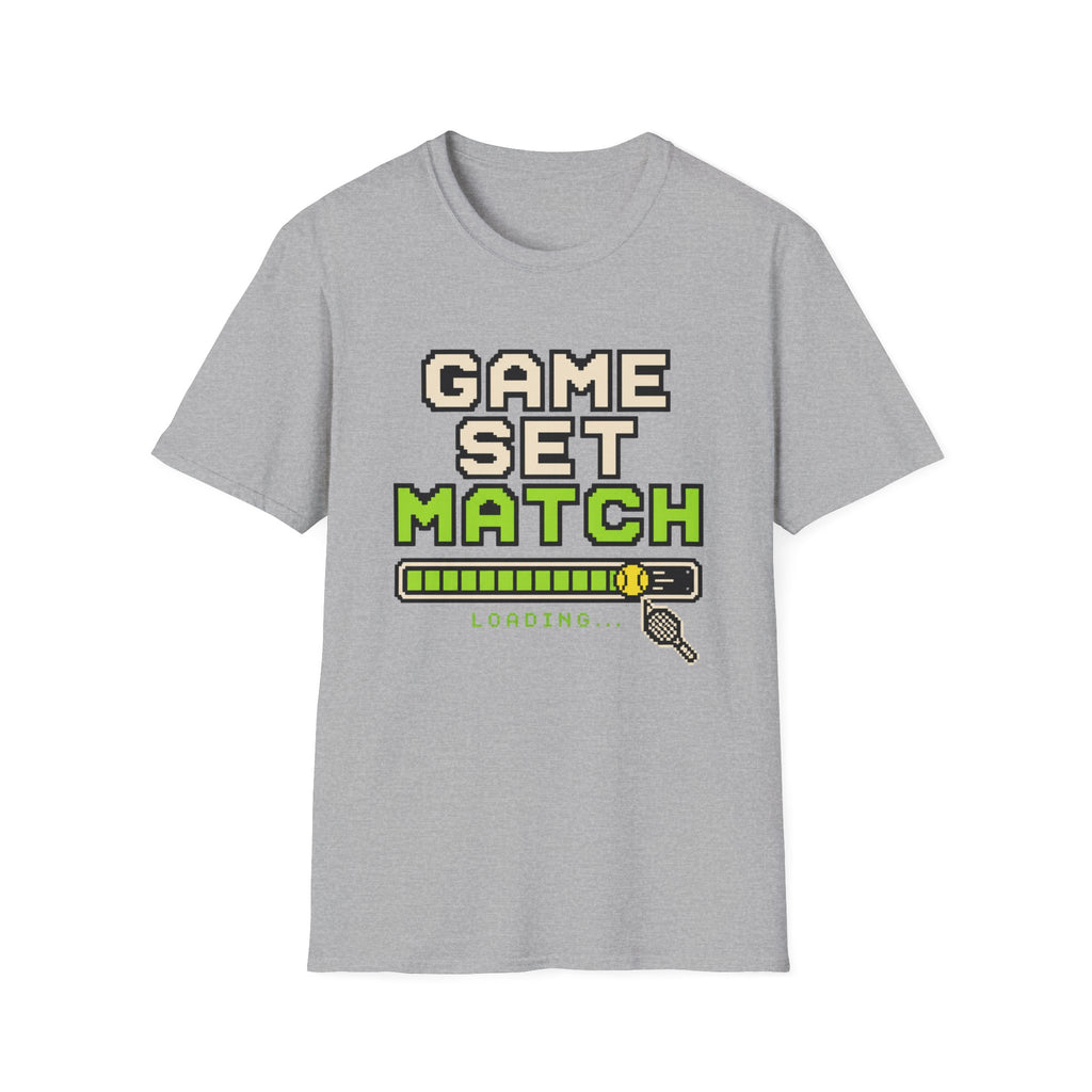Game Set Match Retro Gaming T shirt