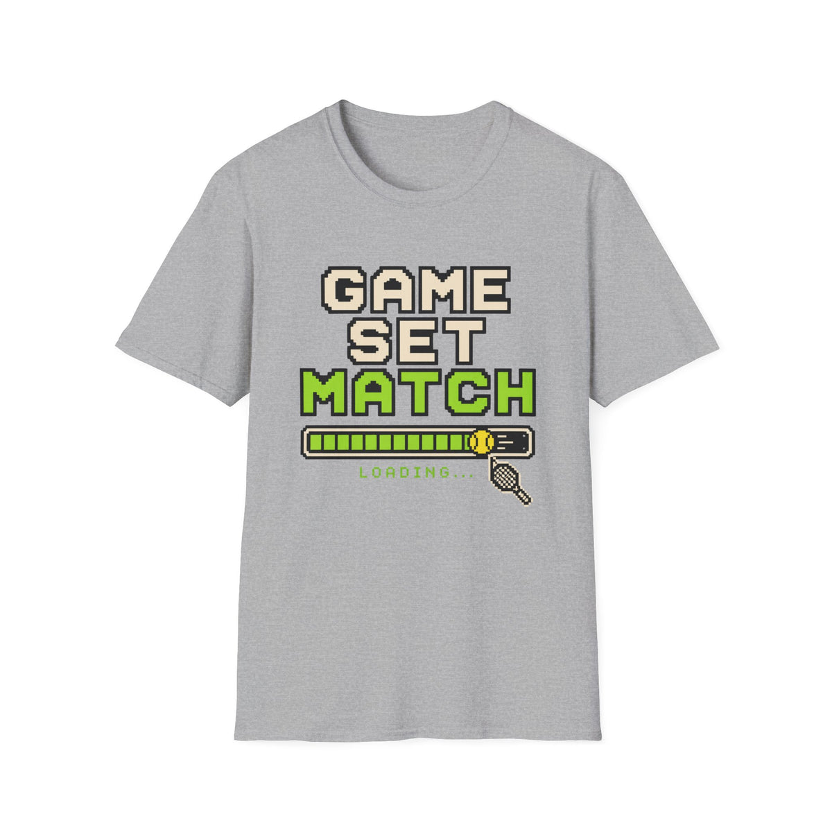 Game Set Match Retro Gaming T shirt