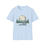Tennis ball with Pine trees  T shirt