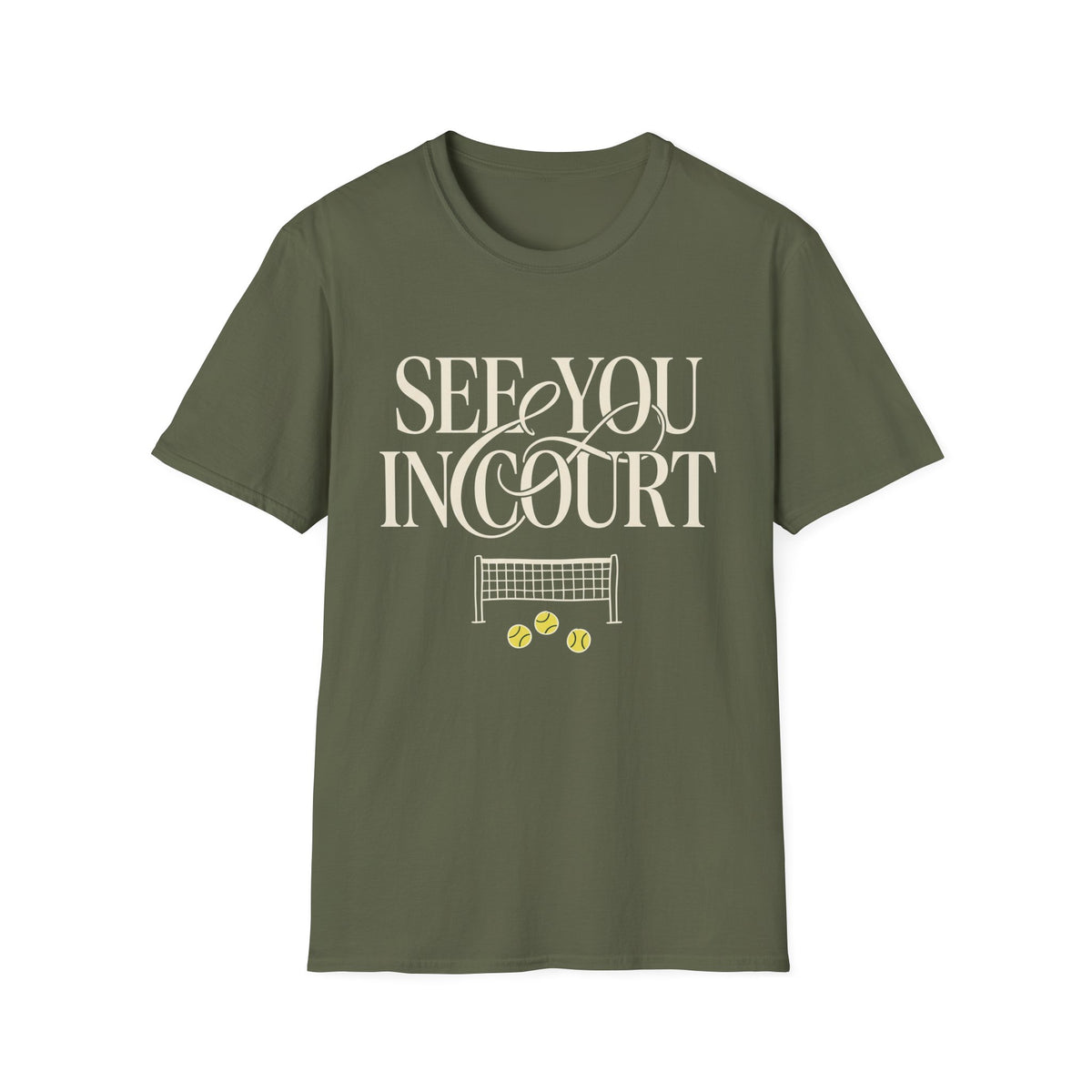 See you in Court T shirt