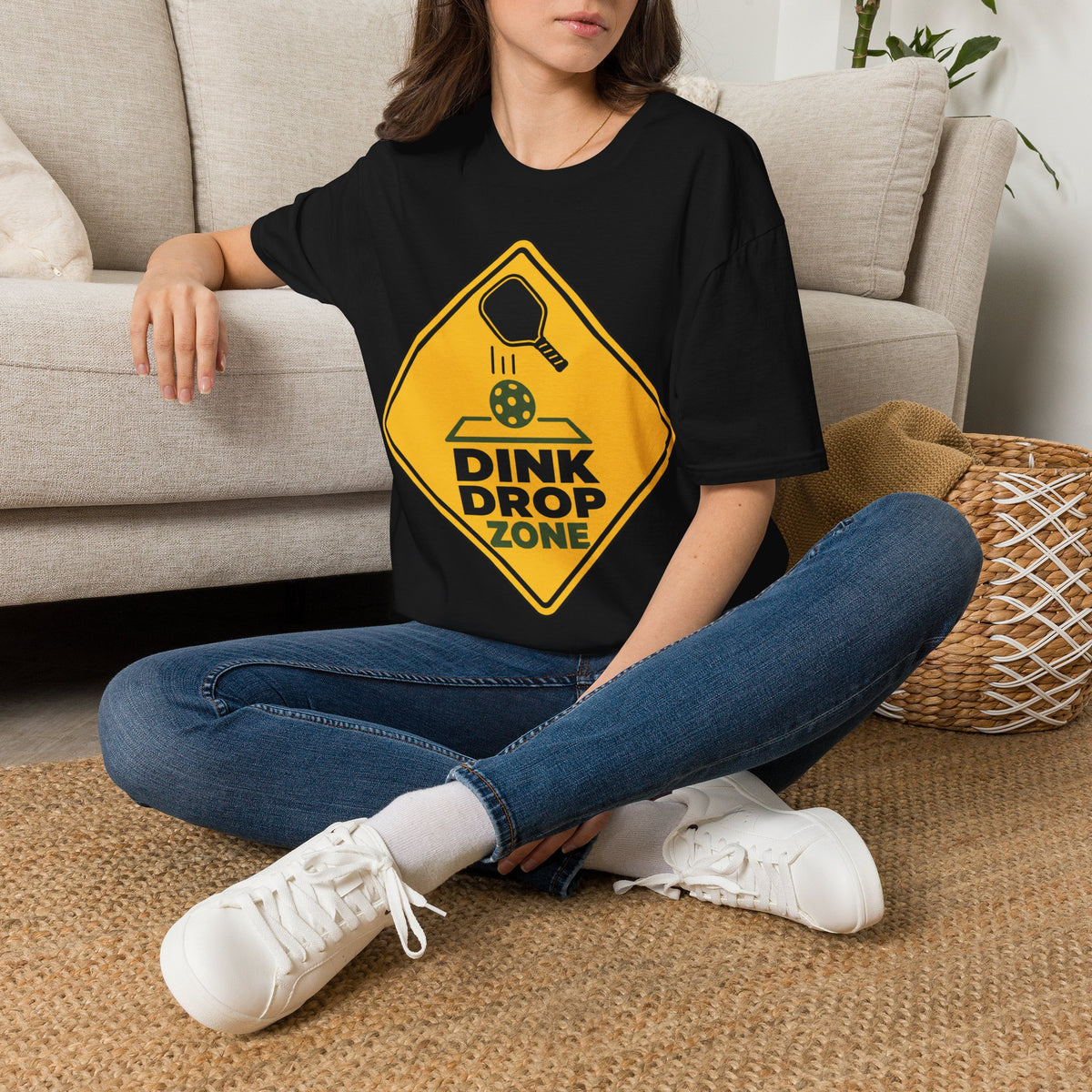 Dink drop zone hazard T shirt