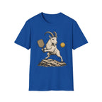 Mountain goat playing pickleball T shirt