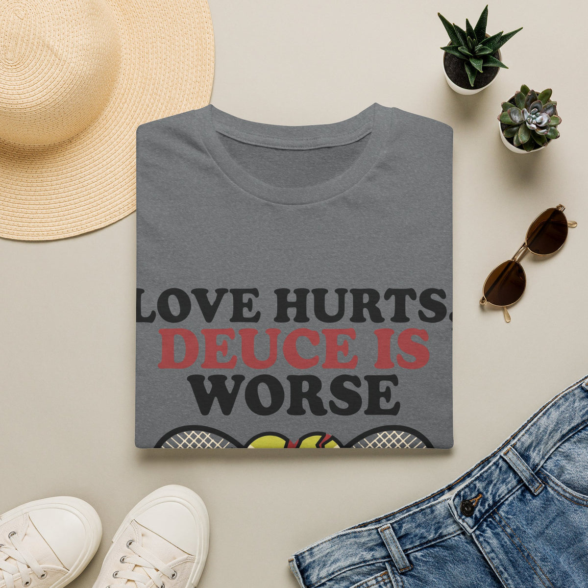 Love hurts, Deuce is worse T Shirt