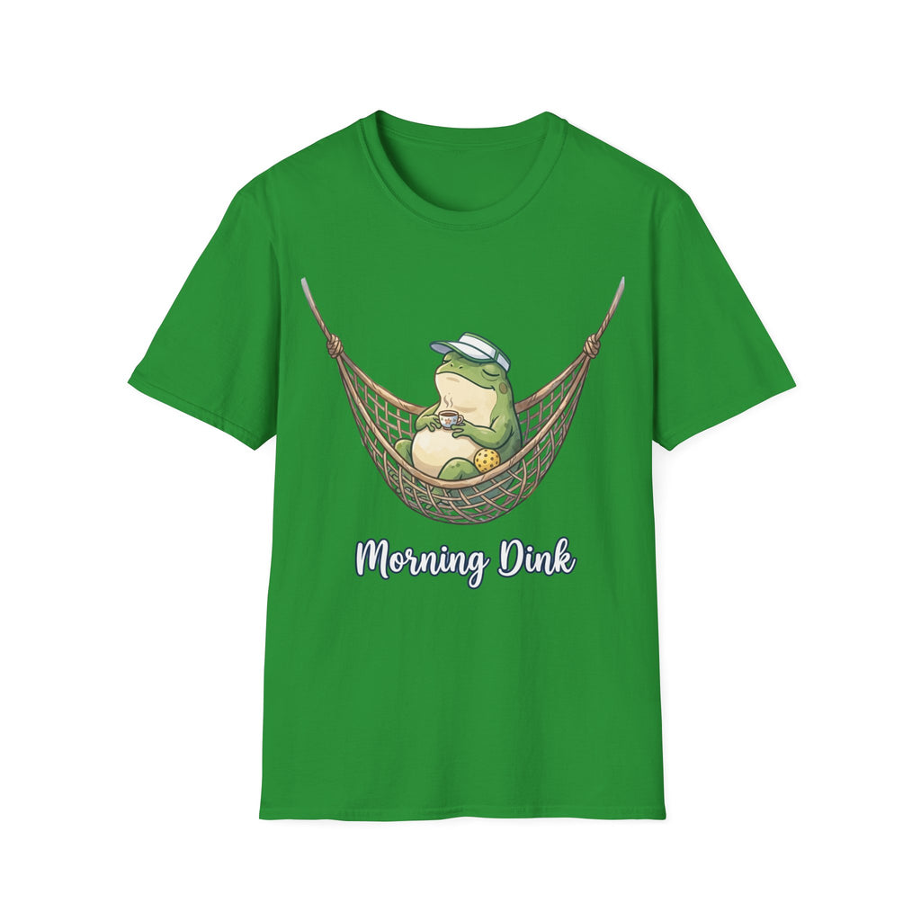 Morning Dink Frog T shirt