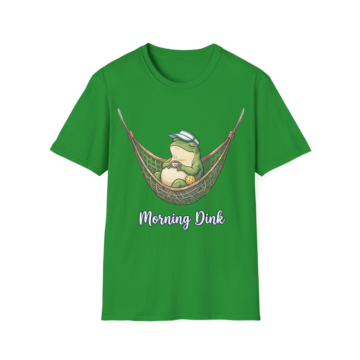 Morning Dink Frog T shirt