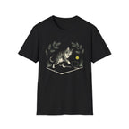 Cat playing pickleball T shirt