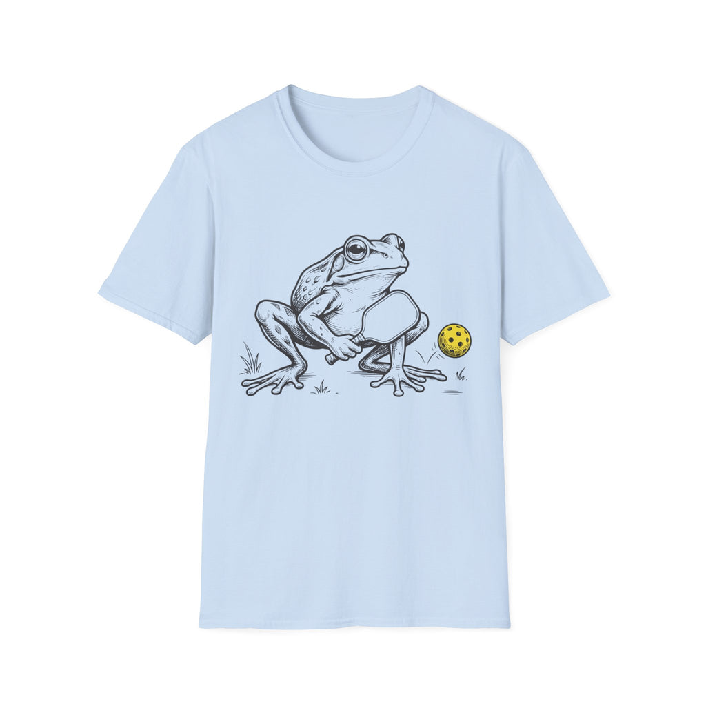 Frog playing pickleball T shirt