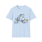 Frog playing pickleball T shirt