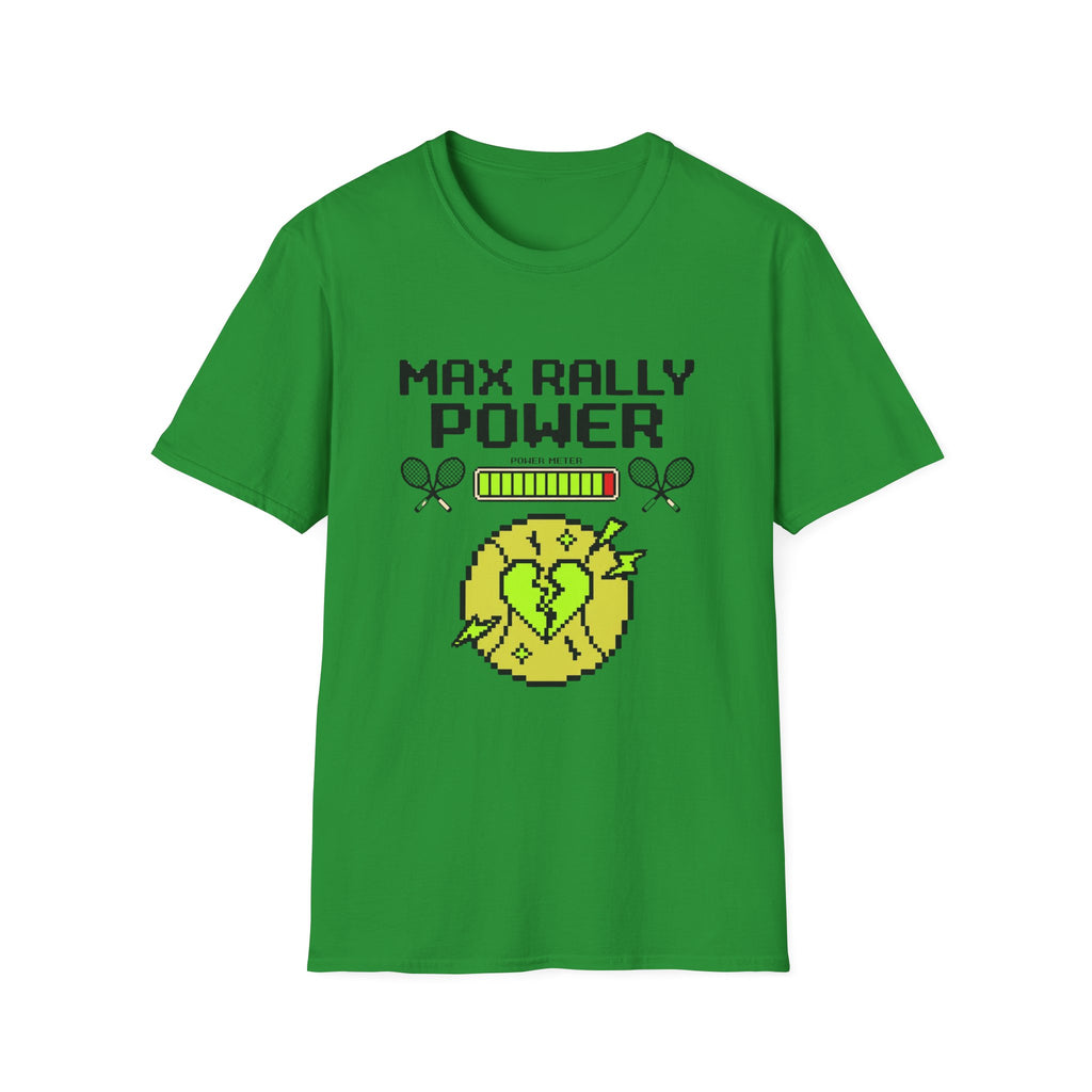 Max Rally Power Retro Gaming T Shirt