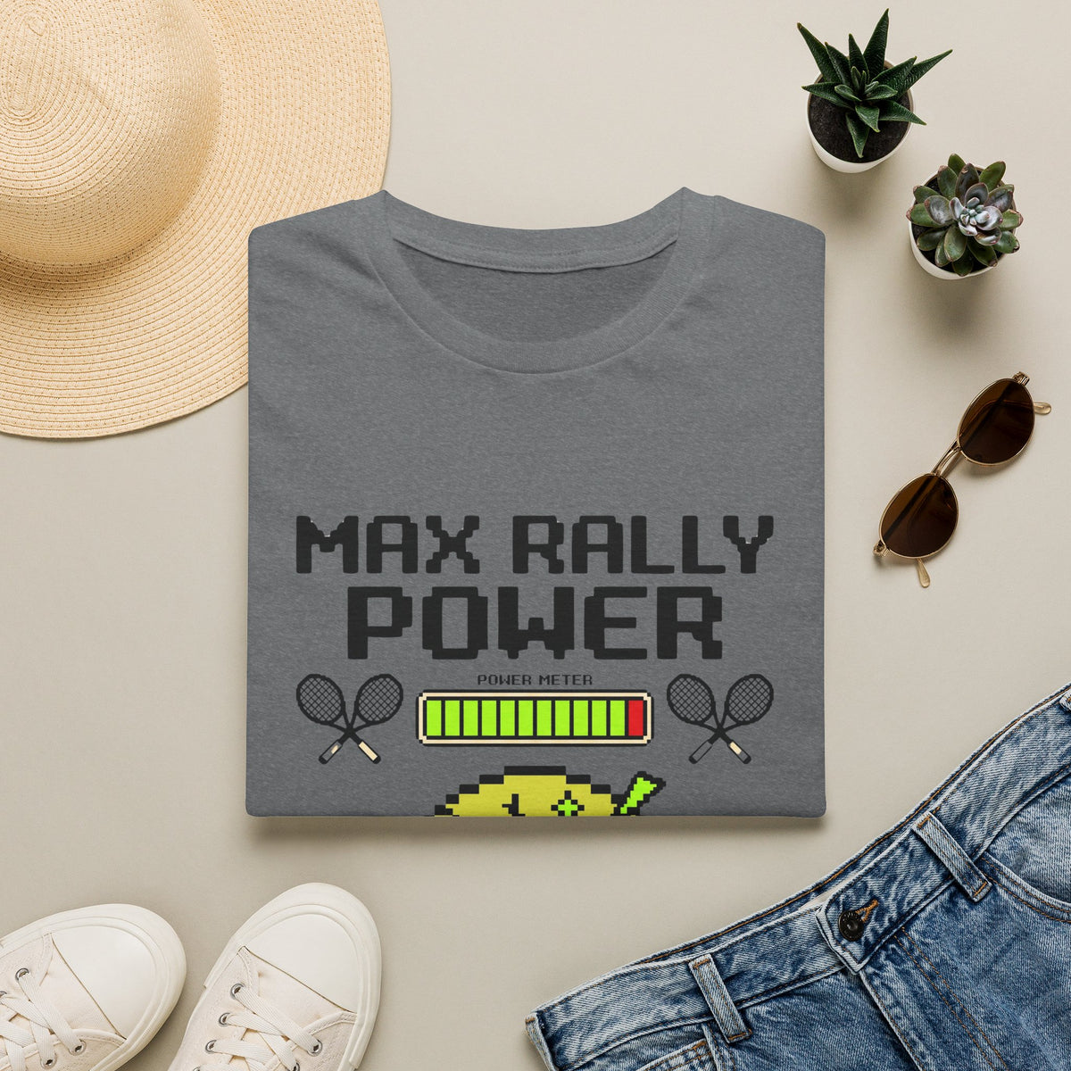Max Rally Power Retro Gaming T Shirt