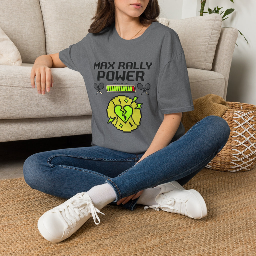 Max Rally Power Retro Gaming T Shirt