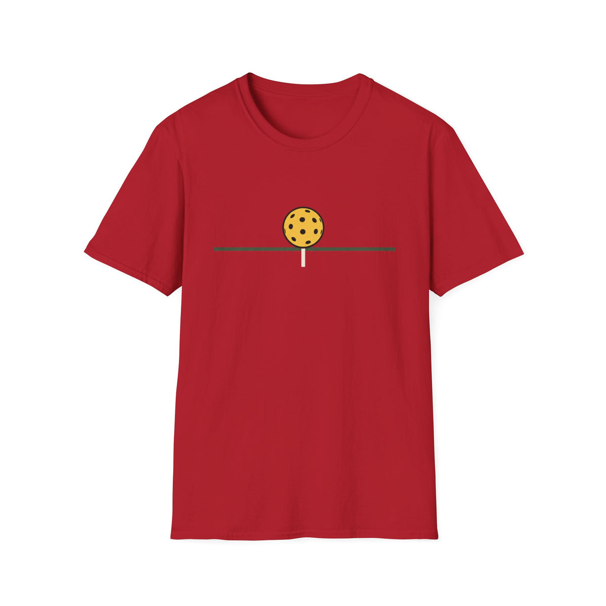 Pickleball on the line Graphic T shirt