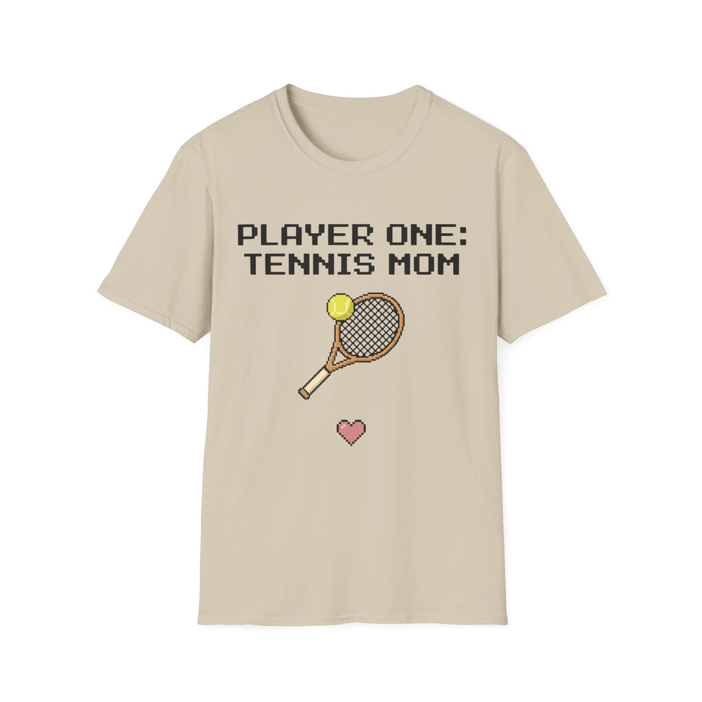 Retro Gaming Tennis Mom T Shirt
