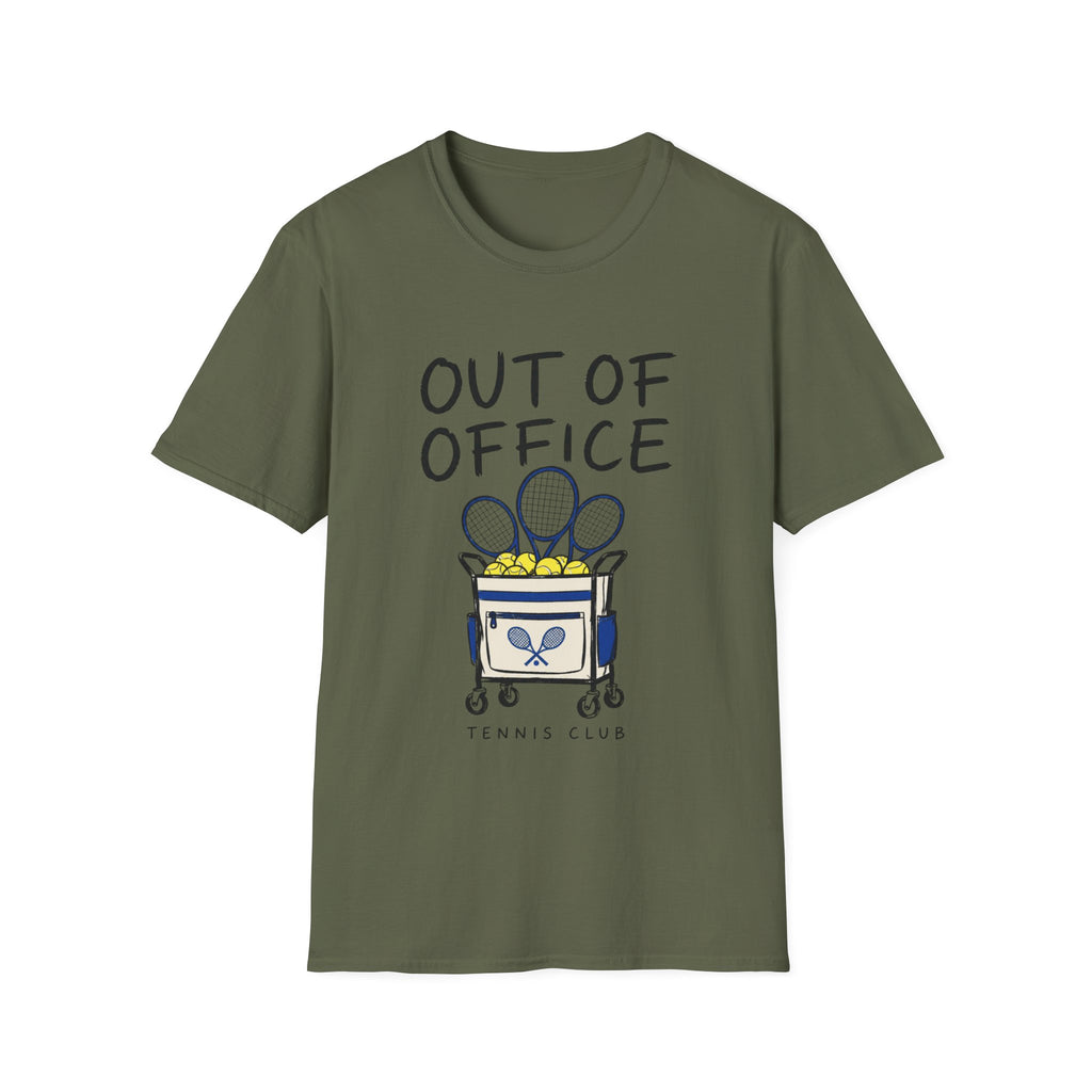 Out of Office Tennis T Shirt