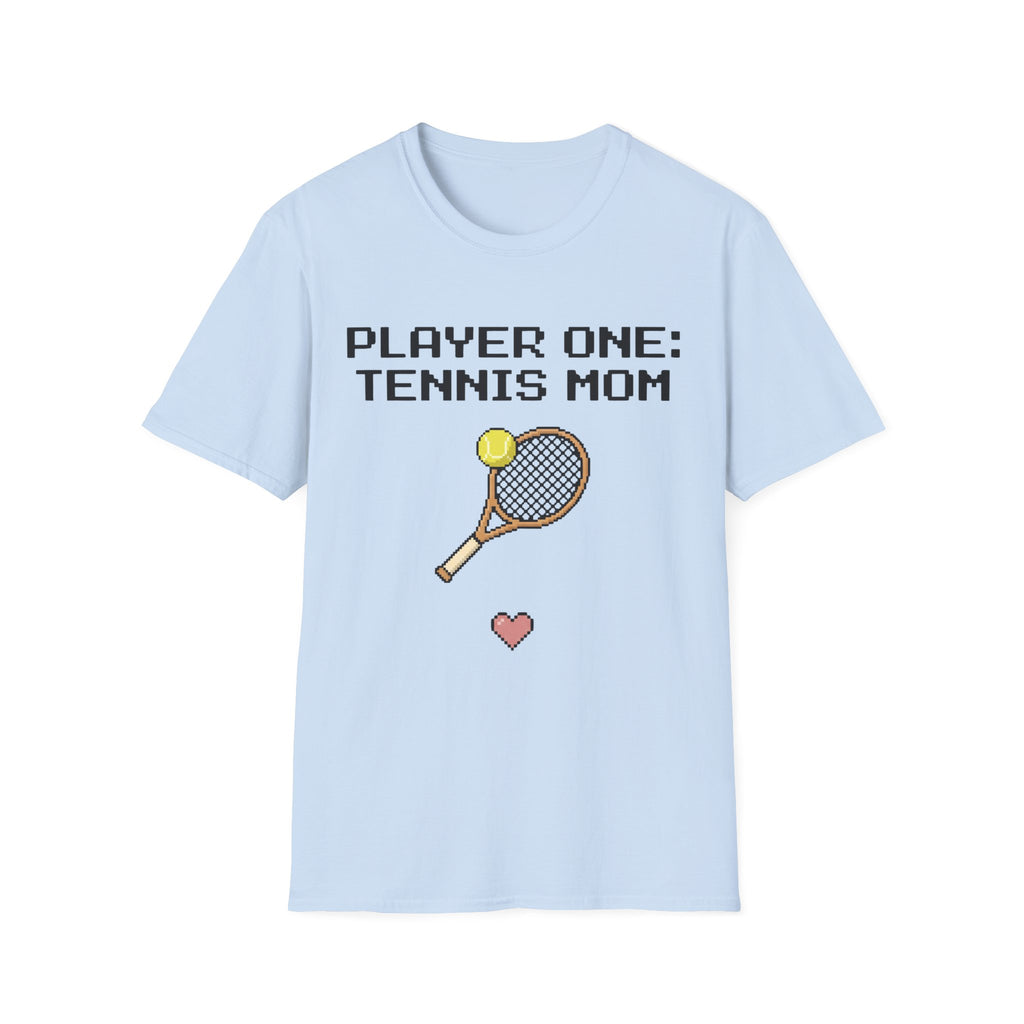 Retro Gaming Tennis Mom T Shirt