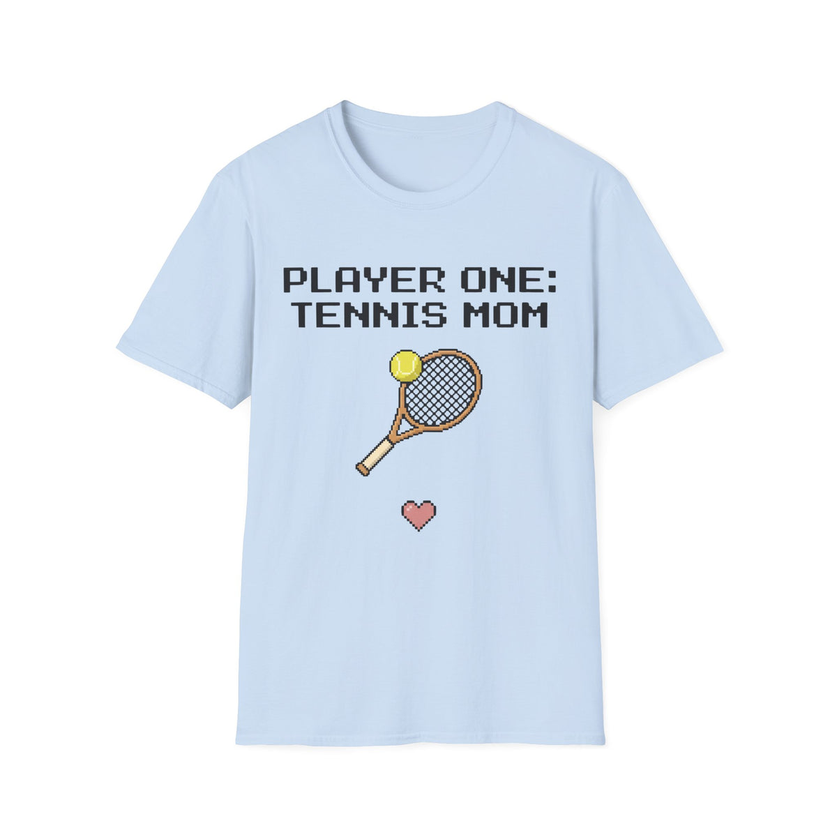 Retro Gaming Tennis Mom T Shirt