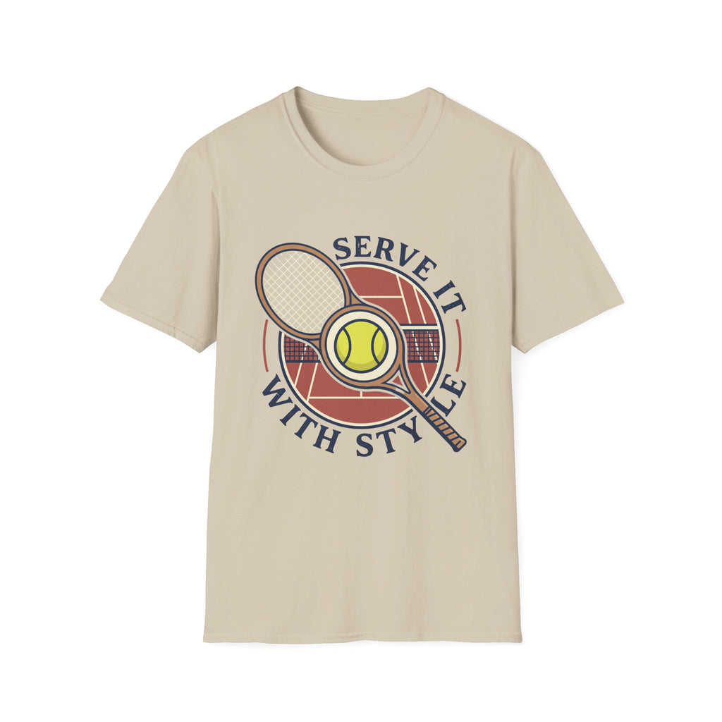 Serve it with style T shirt