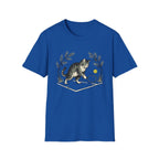 Cat playing pickleball T shirt