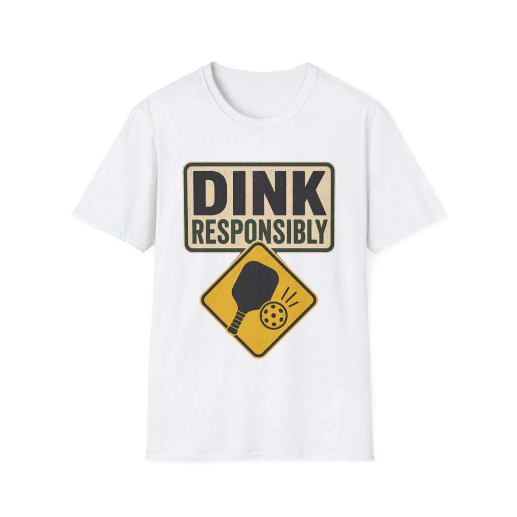 Dink responsibly hazard T shirt