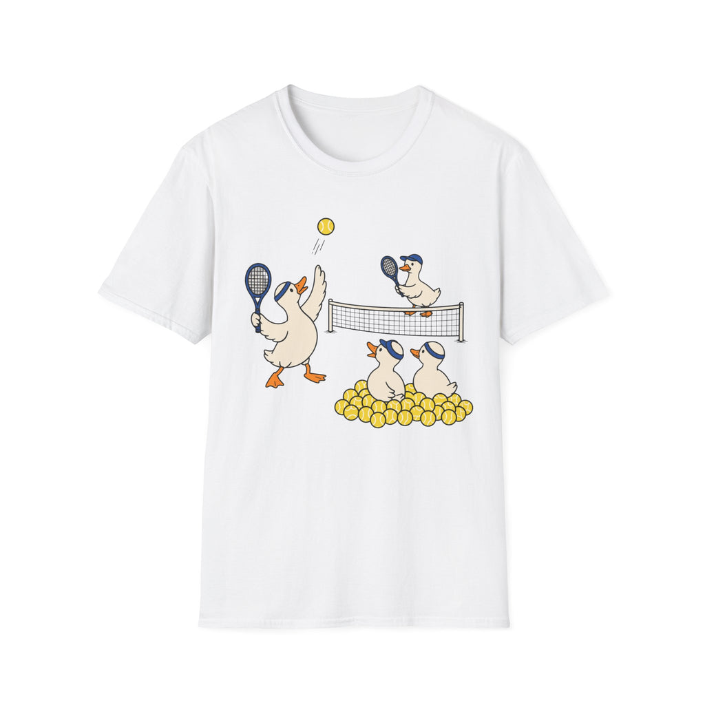 Ducks Playing Tennis T Shirt