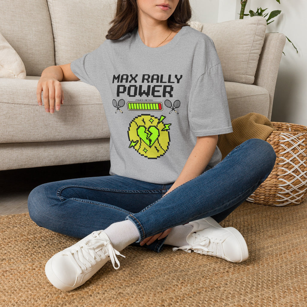 Max Rally Power Retro Gaming T Shirt
