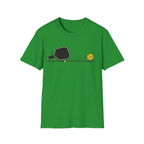 Pickleball across the line Graphic T shirt