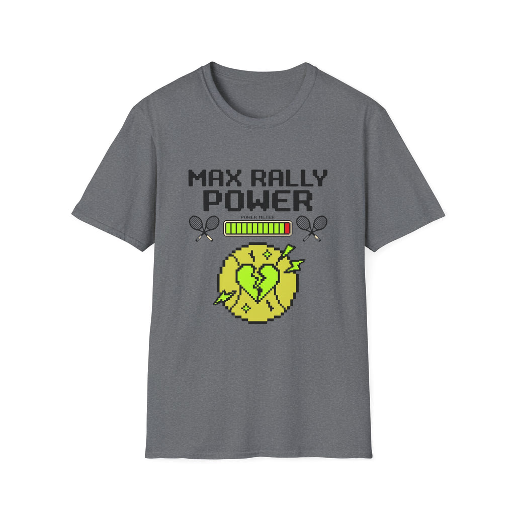 Max Rally Power Retro Gaming T Shirt