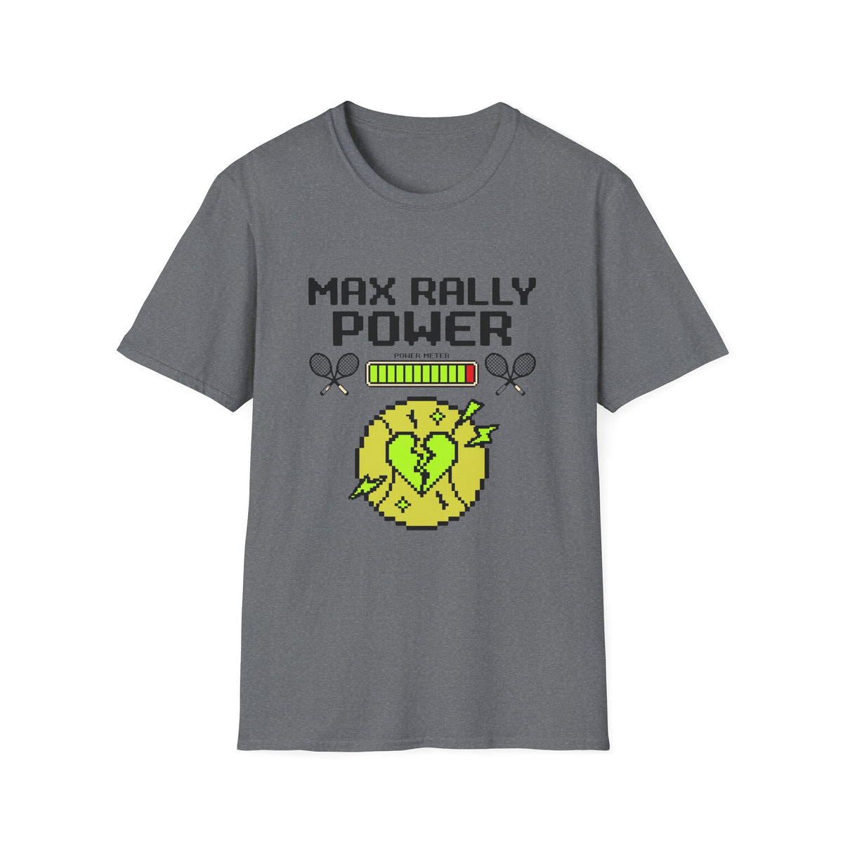 Max Rally Power Retro Gaming T Shirt