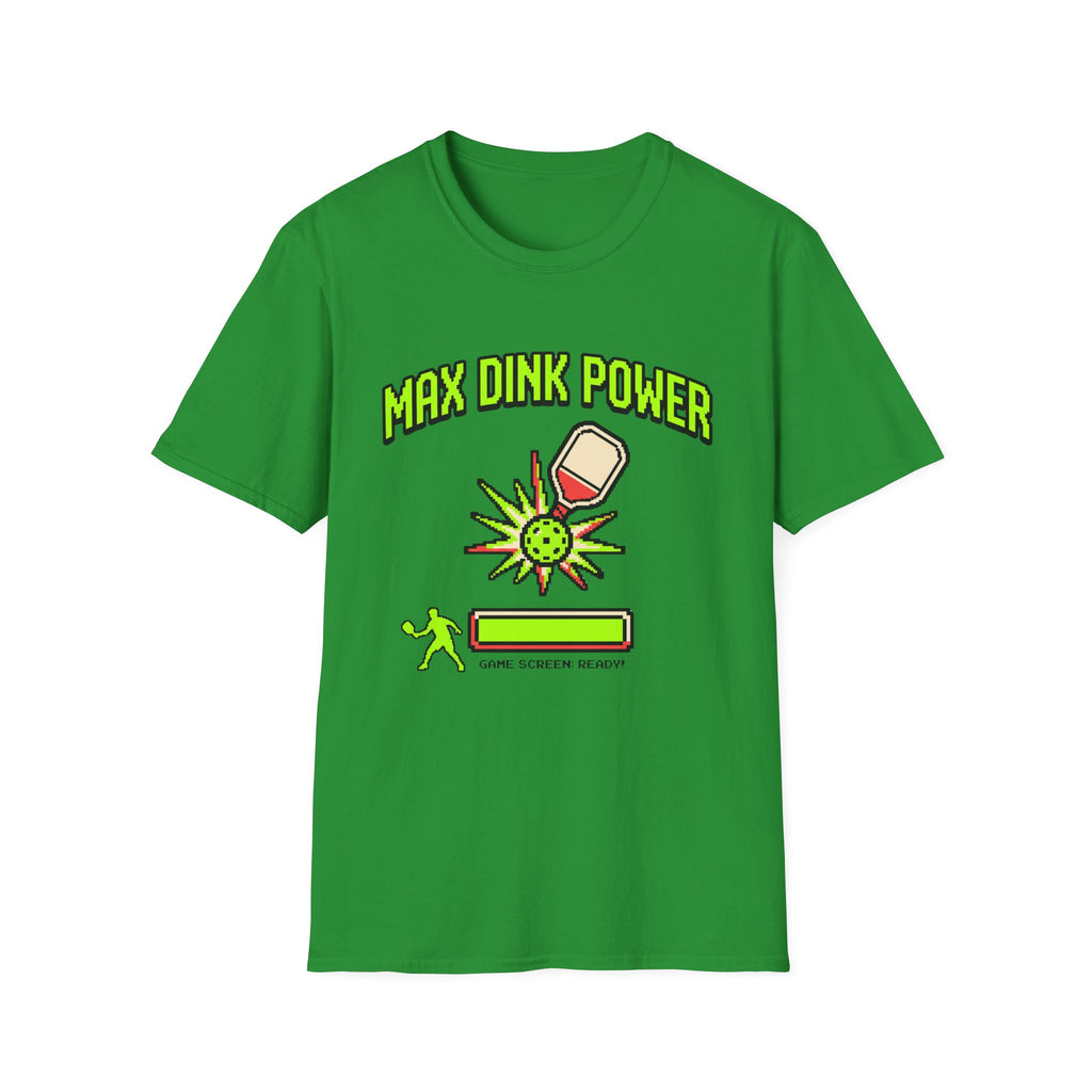 Max Dink Power retro arcade T shirt