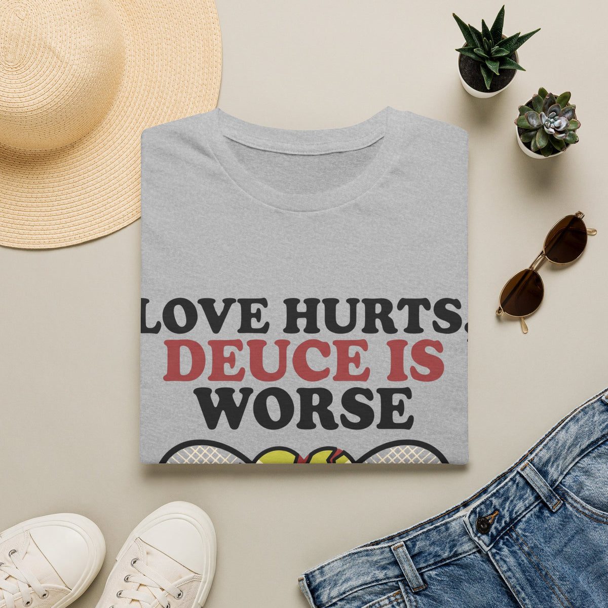 Love hurts, Deuce is worse T Shirt