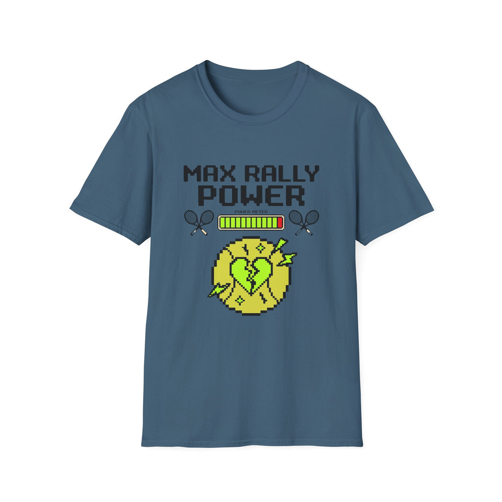 Max Rally Power Retro Gaming T Shirt