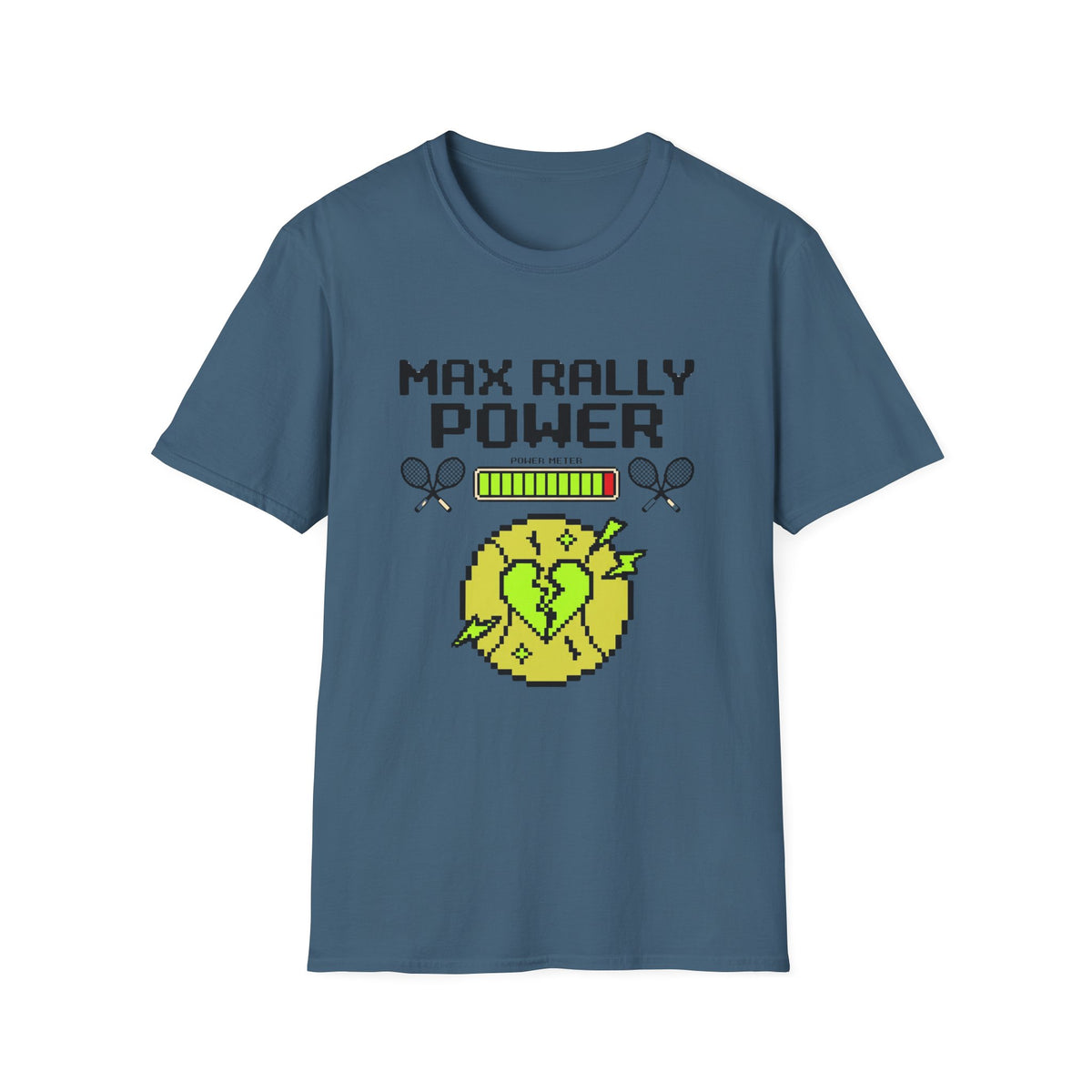 Max Rally Power Retro Gaming T Shirt