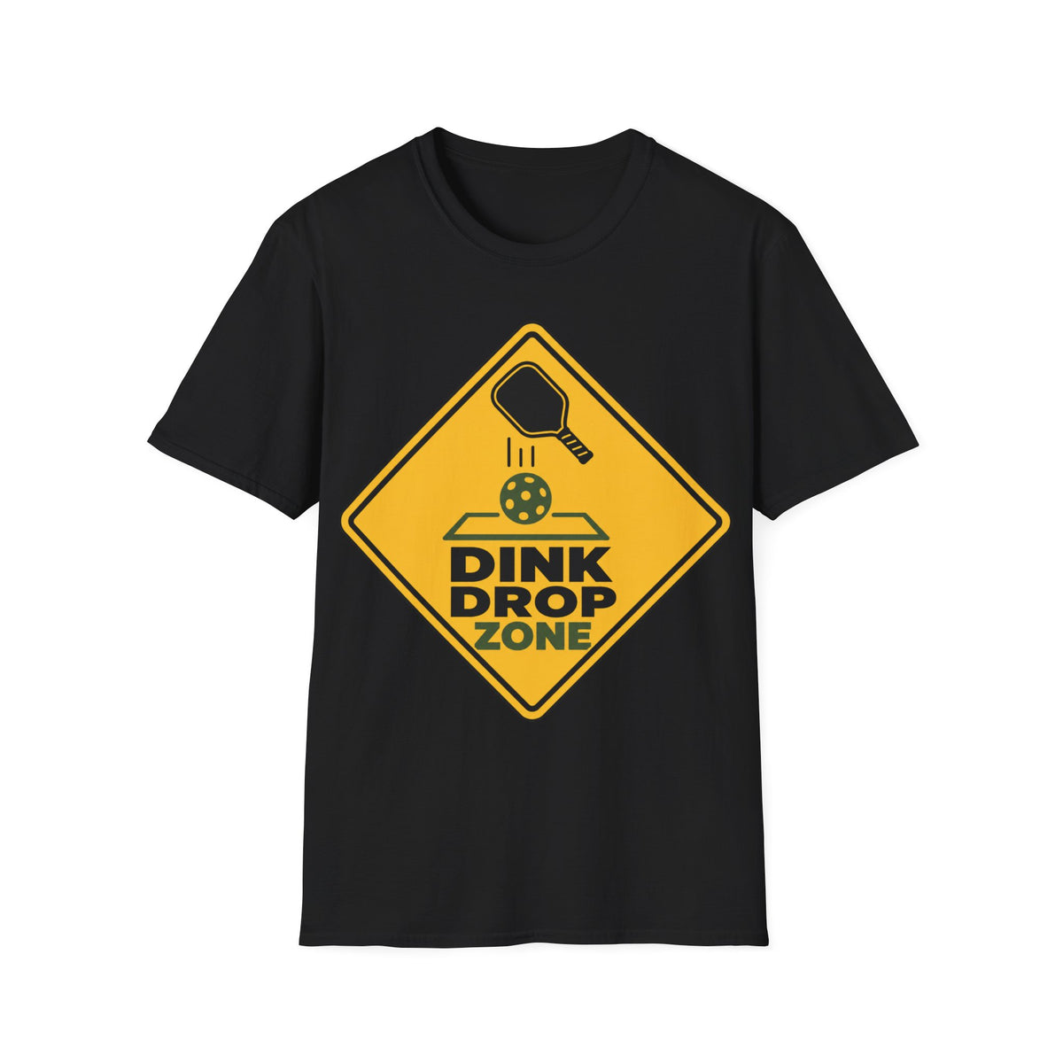 Dink drop zone hazard T shirt